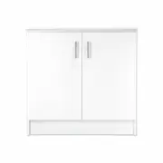 Bedford 900mm White 2 Door High Moisture Resistant Base Slimline Cabinet