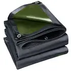 Tarpaulin Green Strong Waterproof Cover Tarp Ground Sheet Camping