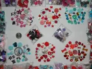 4 Random Deco Kits Bling Girly Gems Cabochons Kawaii Flatbacks Embellishments