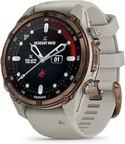 [Garmin] Descent™ Mk3i, Dive Computer and Multisport GPS Smartwatch, Air Integration, French Gray
