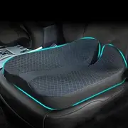 2024 Upgrades Car Coccyx Seat Cushion Pad for Sciatica Tailbone Pain Relief, Heightening Wedge Booster Seat Cushion for Short People Driving, Truck Driver, for Truck Accessories Office Chair