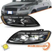 For 2007 2008 2009 Audi Q7 headlights Full LED Headlamps Bulbs Included W/AFS (for: Audi)