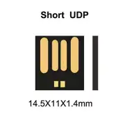 USB 2.0 Short UDP Flash Disk Drive Hidden Slim Thin Chip Memory 8-16-32- 64-128G