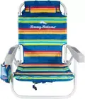 Backpack Cooler Beach Chairs - Multi Stripes