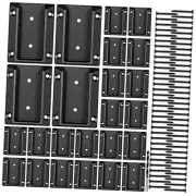 40pcs ADC-12 Aluminum Deck Railing Bracket, Deck Railing Connectors for 2"x4"
