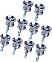 AKOOSY Guitar Hardware Kit Pcs Metal Guitar Strap Buttons Strap Locks Fit Easy to Install