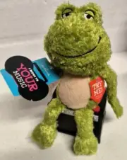 Hallmark I Move to Your Music Dancing Plush Frog