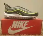 Nike Air Max 97 GS Size 6.5Y/ Women's Sz 8 Sneaker Shoes DX4734-001 OOP NIB Neon