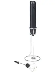 [Leaf & Bean] 2 in 1 Rechargeable Milk Frother in Black