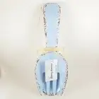 Tommy Bahama Blue Rustic Crackled Salad Server Fork & Spoon Set Serving .. New