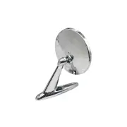Pro-Kit 110mm Retro Door or Mudguard Mirror - Round & Strong Cast Chrome