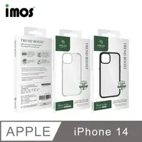 在飛比找PChome24h購物優惠-iMOS iPhone 14 6.1吋 Ｍ系列 軍規認證雙料