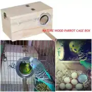 Parakeet Nest Box Bird Nesting House Parrot Breeding Mating Box for Love