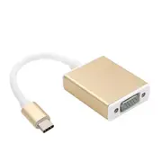 USB 3.1 Type C to VGA Male to Female 1080p Adapter Cable Hub Macbook Pro Google