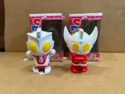 Ultraman ACE & TARO Wind-Up Walkers By Tsubaraya Chaiyo 2004 MIB