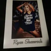 BENCHWARMER RYAN SHAMROCK 8X10 PHOTO NRMT TO MT