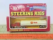 Vintage Hot Wheels Steering Rigs SHELL Peterbilt Tanker #1916 Hong Kong