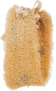 Ipetboom Natural Loofah Bath Brush Body Cleaning Towel Exfoliating Sponge Towel for Spa-like Bath Experience