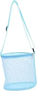 Hohopeti 2 Pcs Practical Storage Mesh Bag Tulle Beach Bag Shell Bags for Beach Treasure Storage Bag