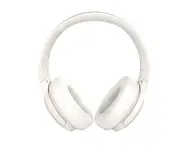 Laser White ANC Bluetooth Headphones - 20-Hour Playtime - Comfort Design - Wireless Connectivity - Hands-Free Mic