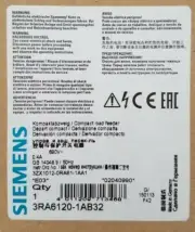 *BRAND NEW* SIEMENS SIRIUS COMPACT LOAD FEEDER | DOL STARTER | 3RA6120-1AB32