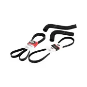 Radiator Hose + Gates Belt Kit for Mitsubishi Magna TP 2.6L 8V 4G54 1989-1992