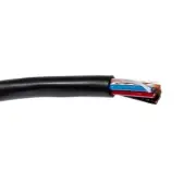18/6 VNTC Tray Cable Type TC-ER Power Control Wire PVC Jacket Black 600V
