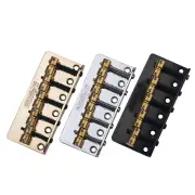 Wilkinson WBBC 5 String Chrome Bass Bridge Brass Saddles Precision Jazz