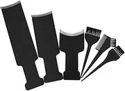 HAPINARY Hair Dye Kit 6-piece Set Hair Coloring Tools Highlights Plate Hair Tinting Tool for Artistic Coloring