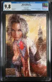 CGC 9.8 WHITE WIDOW #5 GREG HORN ULTRA RARE MOSAIC Absolute Comics VIRGIN COVER