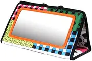 Generic Fun Mirror Pendant Tummy Time Mirror for Car Books Car Car for Babies Crawling for Cars Bath for Babies B White PC