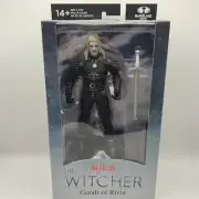 The Witcher Geralt of Rivia 7" Action Figure Witcher Mode Netflix Mcfarlane New