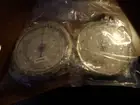 Analog Hygrometer, Thermometer, Clock and Barometer - 4 pcs.