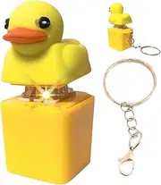 Duck Fidget Keyring | Duck Keyboard Fidget Toy | Funny Quacking Ducks Fidget Keycap Stress Relief Toys | Novelty Quacking Ducking Keychain Keyboard Clicker Fidgets Toys for Kids & Adults