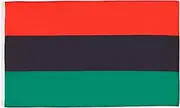 Afro-American Flag 3' x 5' - African Flags 90 x 150 cm - Banner 3x5 ft - AZ FLAG