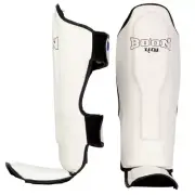 Boon White Shin Guards