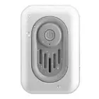 Mini Fridge Deodorizer Versatile Air Purifier for Fridge Car Wardrobe (Grey)