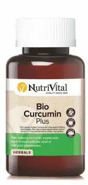 Nutrivital Biocurcumin Plus | 120 capsules