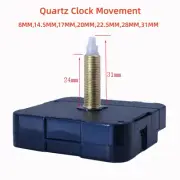 DIY-Quartz Clock Movement Mechanism Spindle 8-31MM Repair Parts Set Multi-Size