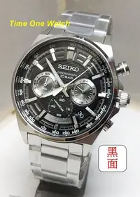 在飛比找Yahoo!奇摩拍賣優惠-實體店面(原廠錶盒)日系_SEIKO_精工錶三眼計時男錶 S