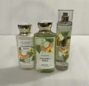 Bath and Body Works Cucumber Melon Set