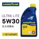 真便宜 [預購]GOODYEAR固特異 ULTRA LITE 5W30 全合成機油1L