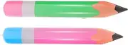 Essential Back to School Decor: 2pcs Art Giant Crayon Balloons Inflatable Pencil Props for Classroom Events