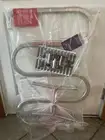 Warmrails Heated Towel Warmer Drying Rack Silver Finish New Sealed in Package