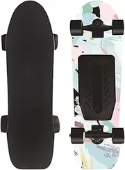 Electric Skateboard with Remote, Cruiser Skateboard, 22KM/H Top Speed, 26 Miles Max Range, Electric Longboard for Adults ＆ Teens,C