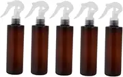 Healeved 250ml Little Mouse Spray Set 5pcs Plastic Fine Sprayer Bottles Black Brown Hair Mister Portable Refillable