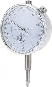Mechanical Dial Test Indicator,Dial Indicator with Magnetic Base Coaxial,Coaxial Indicator Dial Indicator Set High Accuracy Pointer Type Dial Gauge for Instrument Measurement
