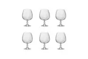 BORMIOLI ROCCO AMERICA '20s 650ml COGNAC GLASSES SET 6