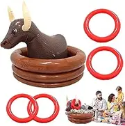 Inflatable Beverage Cooler | Ice Bucket Drink Cooler - Bull-Shaped Party Decorations for Summer Barbecues Gathering Sport Birthday Picnic Buffet