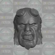 Hellboy Ron Perlman v3 custom head for Mythic Legions & other action figures